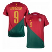 Portugal Andre Silva #9 Fußballbekleidung Heimtrikot WM 2022 Kurzarm